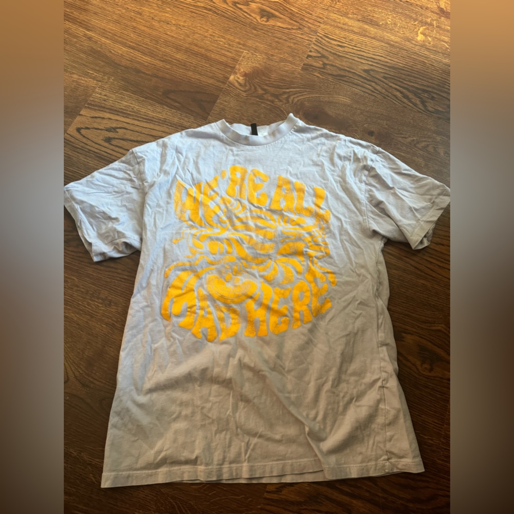 Disney divided Cheshire cat shirt